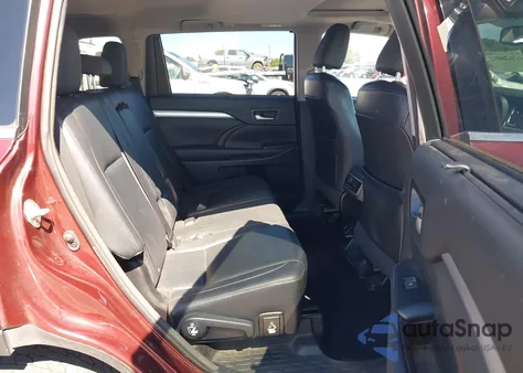 2015 Toyota Highlander Xle V6 from USA, damaged, VIN 5TDJKRFH0FS155766